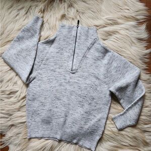 RD Style Light Gray Women's Cowl Neck Sweater